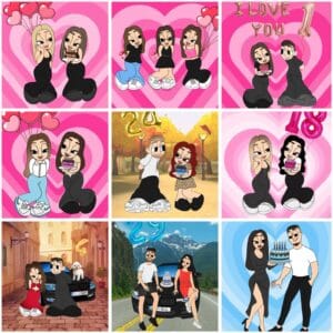 Tablou Cartoon Aniversare