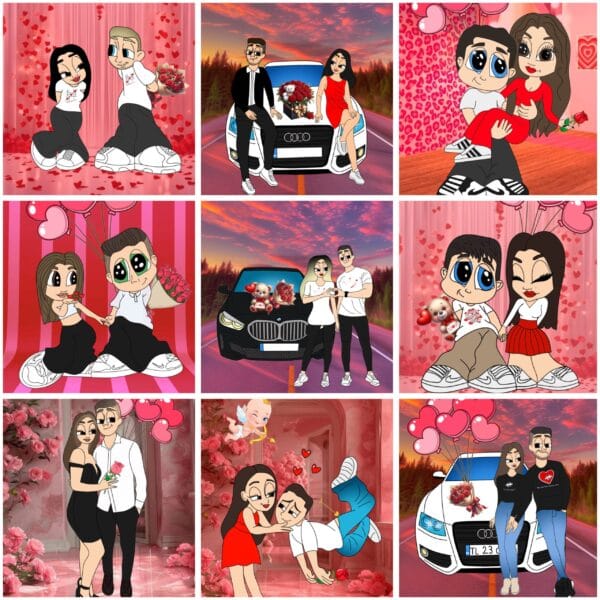 Tablou-Cartoon-Ziua-Indragostitilor-scaled-1.jpeg Tablou Cartoon Ziua Indragostitilor