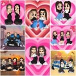 Tablou Cartoon Prietene