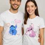 Set 2 tricouri cuplu STITCH V2