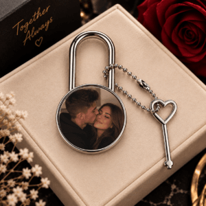 Breloc Lacat cu cheita Personalizat