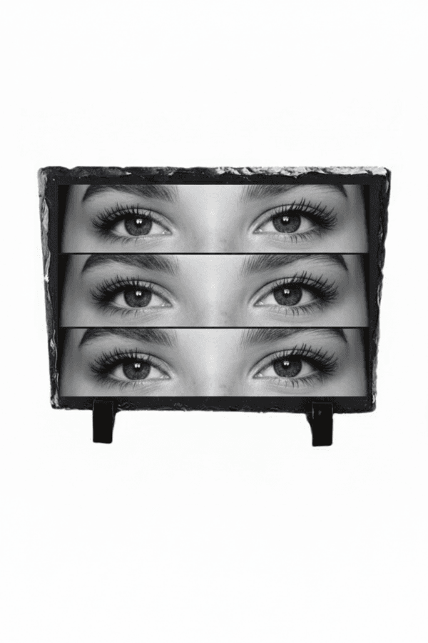 Placa Ardezie Personalizata cu Ochii Placa Ardezie Personalizata cu Ochii