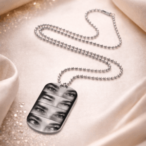 Lantisor Personalizat cu Ochii Iubitei sau Iubitului