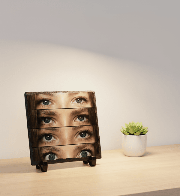 Placa Ardezie Personalizata cu Ochii Placa Ardezie Personalizata cu Ochii