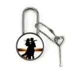 lacat-personalizat Breloc Lacat cu cheita Personalizat