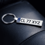 Breloc Număr Auto Personalizat