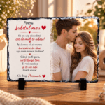 Placa Ardezie Personalizata pentru Iubit 15x20