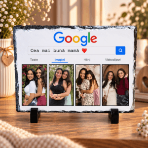 Placa Ardezie Personalizata Cea mai buna Mama 15x20
