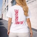 Tricou personalizat cu initiala iubitului