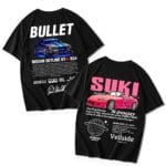 Set 2 tricouri cuplu SUKI & BULLET