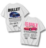 Set 2 tricouri cuplu SUKI & BULLET