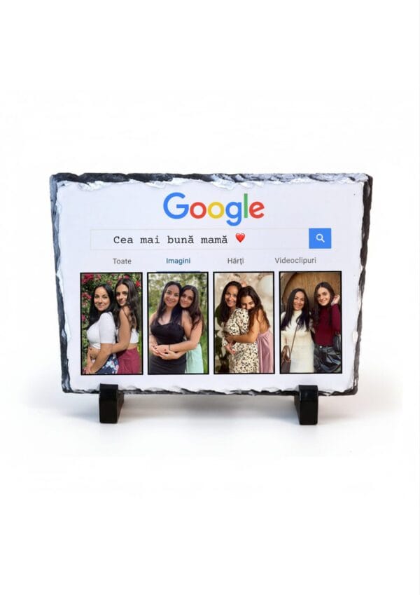 2026/02/62709.jpg Placa Ardezie Personalizata Cea mai buna Mama 15x20