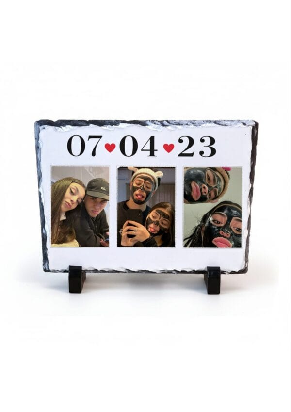 2026/02/62730.jpg Placa Ardezie cu data voastra speciala 15x20