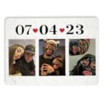 Puzzle Personalizat cu Poze și data voasta speciala