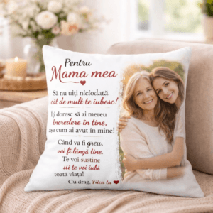 Perna personalizata pentru Mama cu Mesaj
