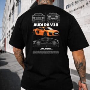 Tricou Auto AUDI R8 V10