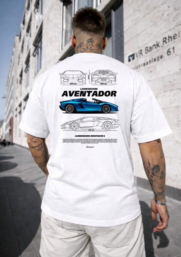 Tricou Auto LAMBORGHINI AVENTADOR