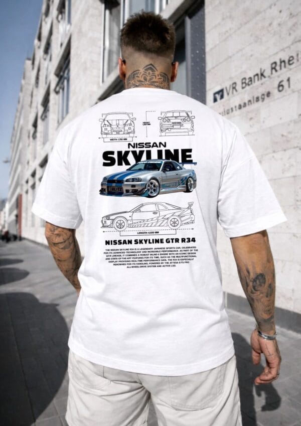 Tricou Auto NISSAN SKYLINE
