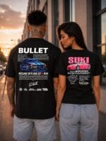 Set 2 tricouri cuplu SUKI & BULLET
