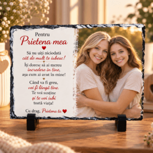 Placa Ardezie Personalizata pentru Prietena 15x20