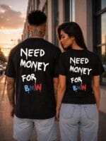 2026/06/89006.jpg Set 2 tricouri cuplu Need Money for BMW
