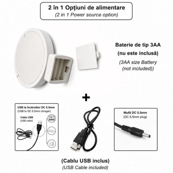 Oglinda Magica Personalizata - ROTUND