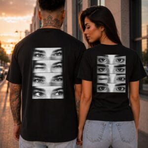 Set 2 tricouri Personalizate cu Ochii Voștri