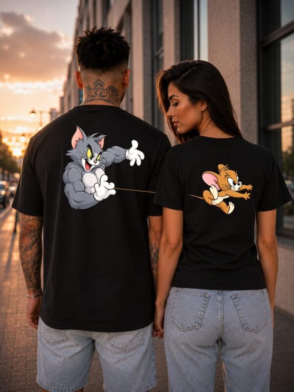 2026/08/100741.jpg Set 2 tricouri Tom & Jerry Couple