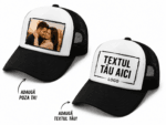Sapca neagra Personalizata cu Poza / Text