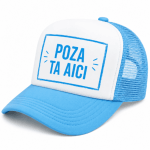 Sapca albastru deschis Personalizata cu Poza / Text