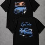 Tricou Personalizat EyeDrive Collection cu Print Față și Spate