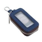 Set Auto Albastru Personalizat, Portofel + Husă Cheie
