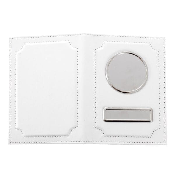Set Auto Alb Personalizat, Portofel + Husă Cheie