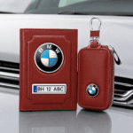 Set Auto Maro Personalizat, Portofel + Husă Cheie