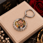 Breloc Personalizat Capac de Bere cu Poza și Desfacator