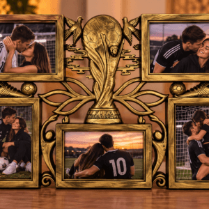 Rama Foto Cupa Mondiala Personalizata cu 5 Poze