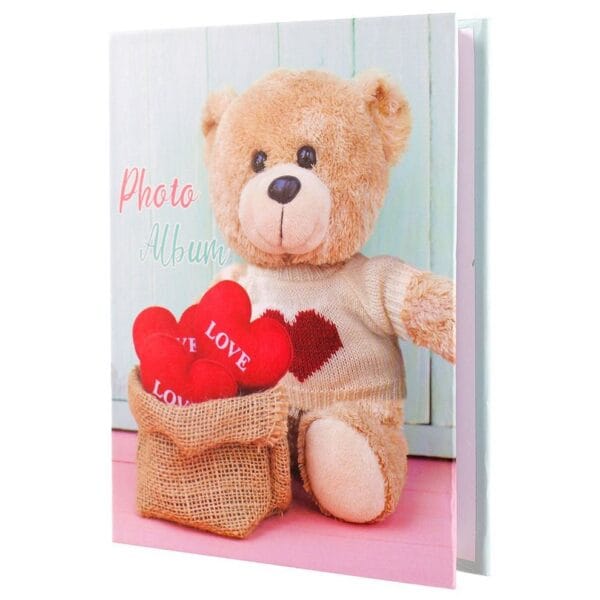 Set Cadou Personalizat Teddy + Album Foto cu 10 Poze Incluse