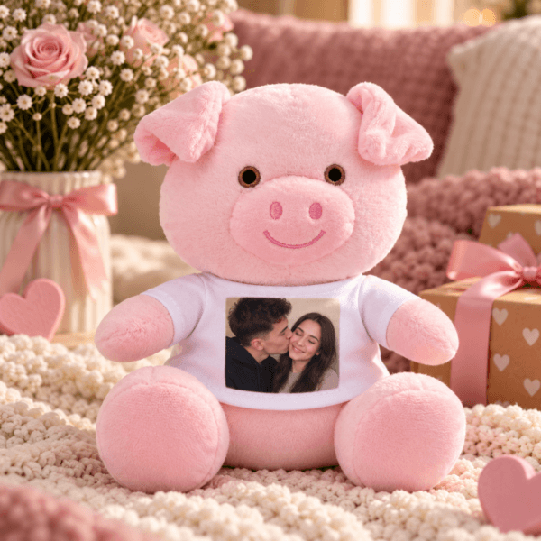 Porcusorul Pinky Personalizat cu Poza