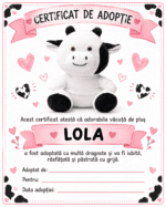Vacuta Lola Personalizata cu Poza